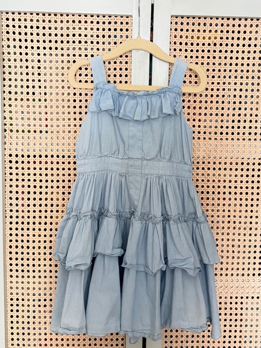 Lightly Worn Dolce & Gabbana Girls Denim Dress
